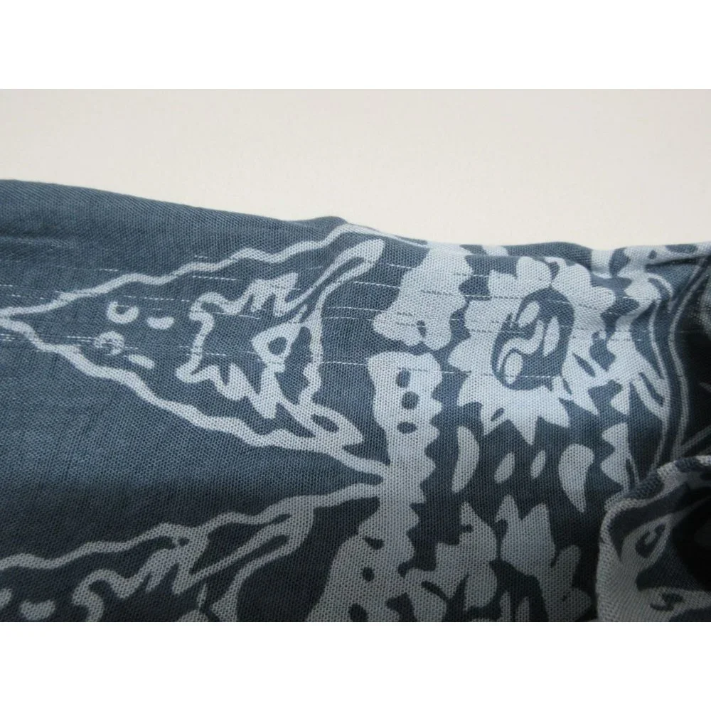 Woven boho floral‎ print fringed lagenlook scarf shawl